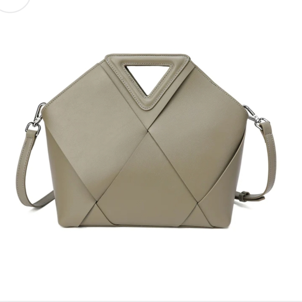 Tiffany and Fred woven smooth leather shoulder bag